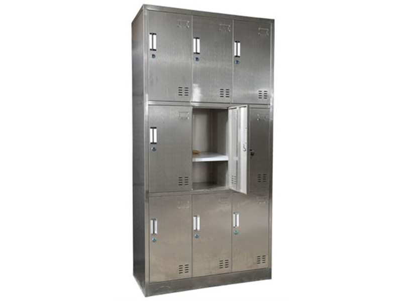 九門不銹鋼更衣柜