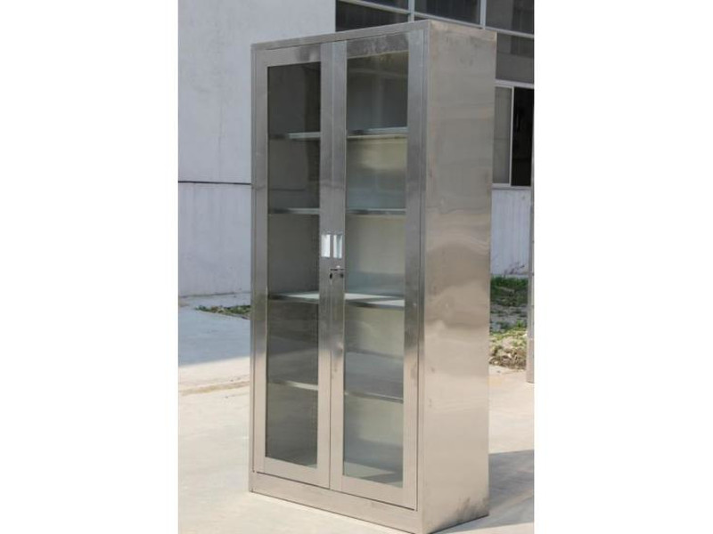 葫蘆島不銹鋼通體玻璃文件柜