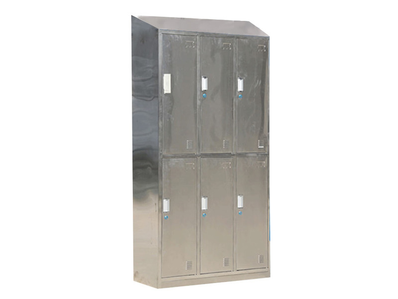 連云港六門不銹鋼斜頂衣柜