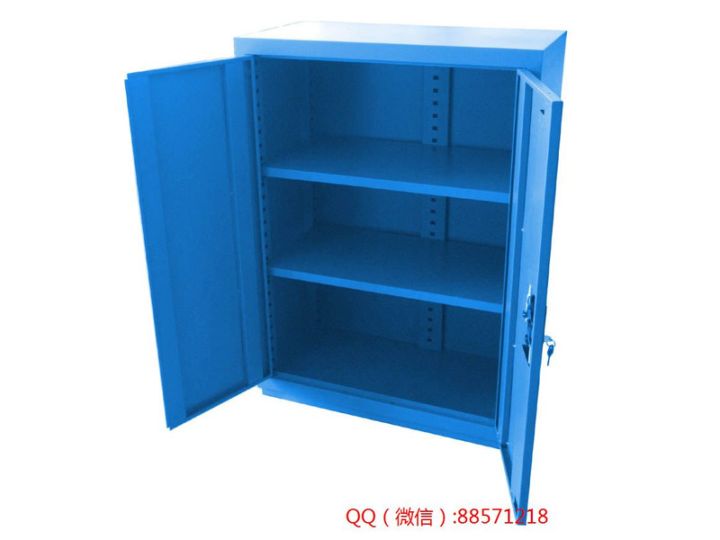 銅川車間藍門雙層工具柜
