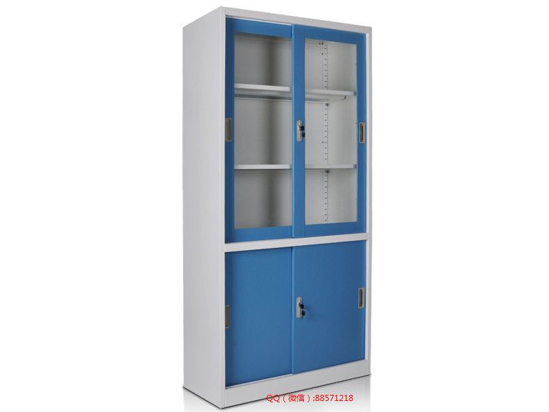 廣元上玻下鐵移門柜