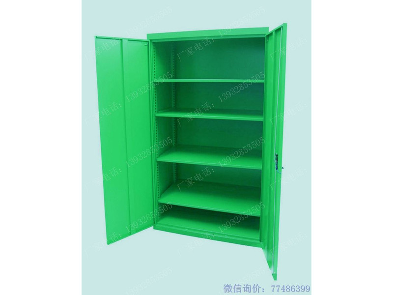 綠色雙門(mén)四層工具柜