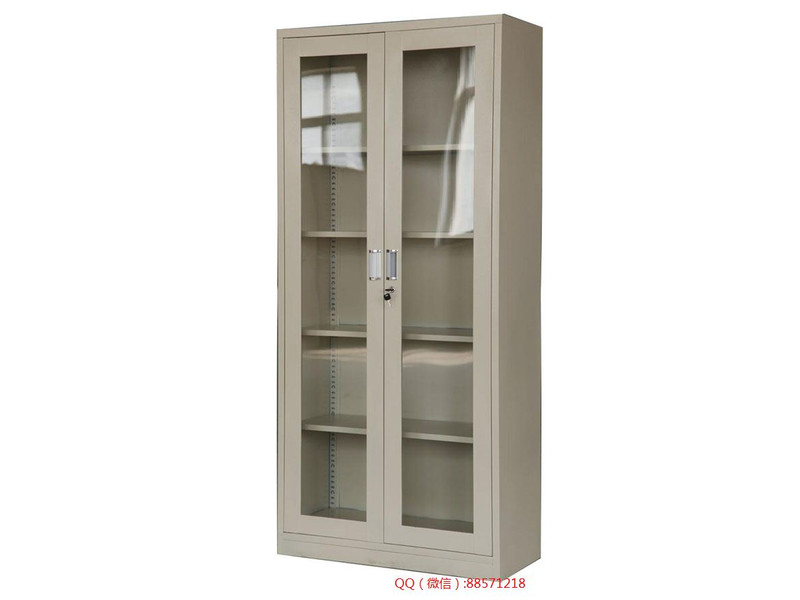 商洛玻璃門置物柜