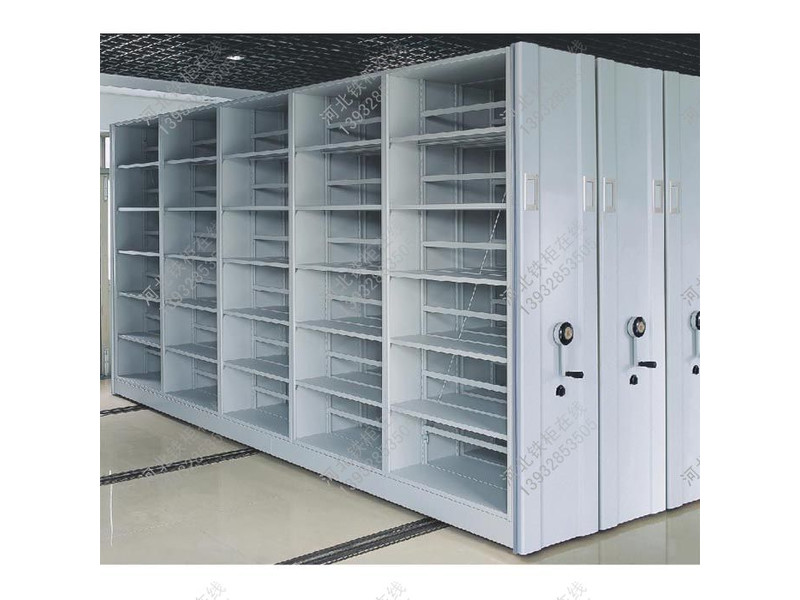 百色半封閉型檔案密集架