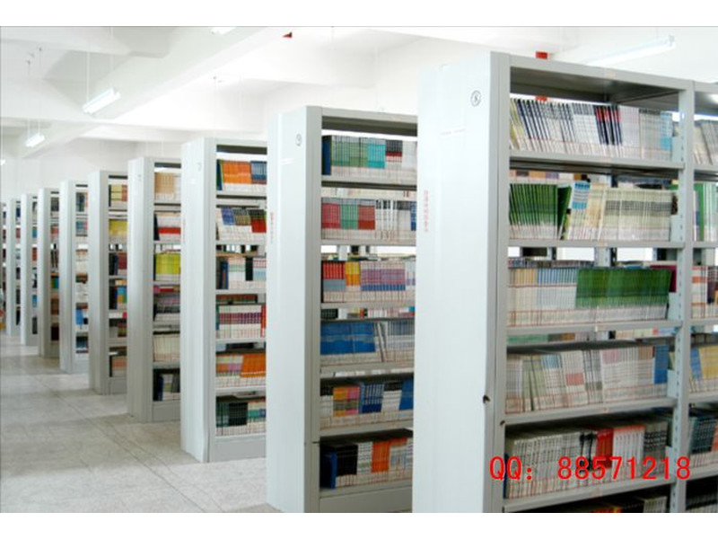 六層鐵質圖書架