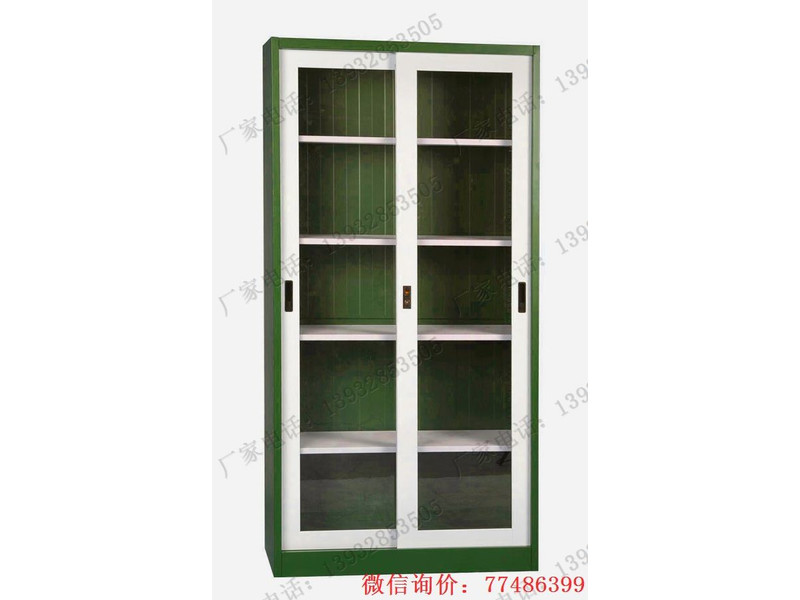 攀枝花全鋼玻璃二門展覽柜