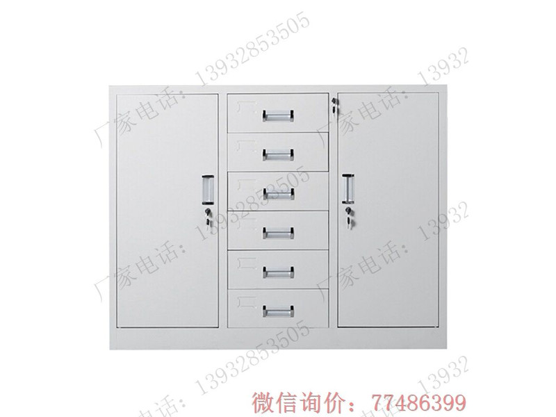 黃石雙門中六抽鐵皮柜