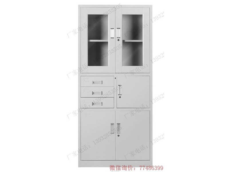 黃石偏三斗開門器械柜